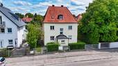 Hausansicht Vorderseite - Charmantes Kaffemühlenhaus am Englischen Garten