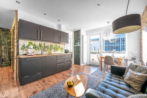 Wohnzimmer - 2 Zimmer Etagenwohnung in Berlin