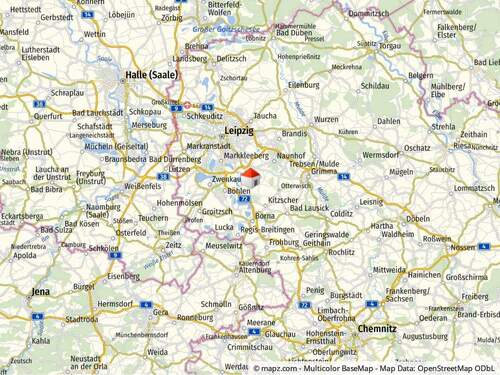 Geolyzer Kartenausschnitt - 