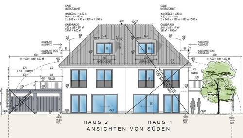 Ansicht von Süden - 