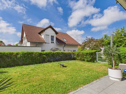 Garten mit Hecke - 