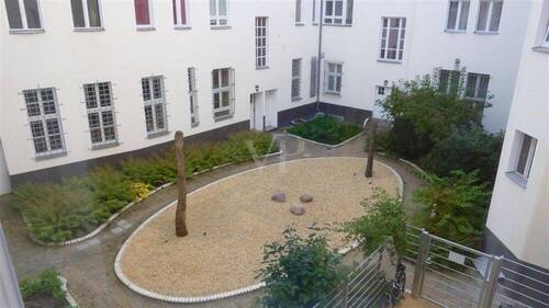 Blick in den Hof - 