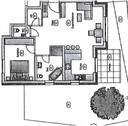 Grundriss mit Garten - 