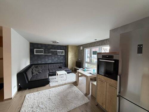 Wohnzimmer - 2 Zimmer Etagenwohnung zur Miete in Frankenhardt