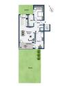Grundriss - Etagenwohnung mit 85,90 m² in Remseck am Neckar / Aldingen zum Kaufen
