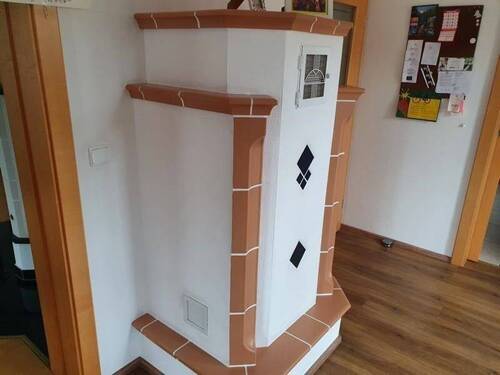 Kachelofen im Esszimmer Haus Nr. 2 - 