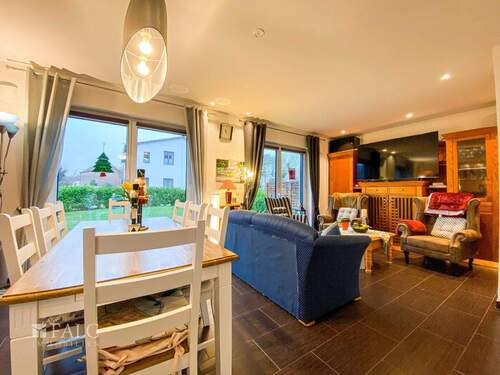 Wohnzimmer - 4 Zimmer Doppelhaushälfte in Breege