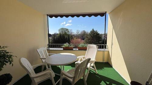 Balkon vom Esszimmer zugänglich - 