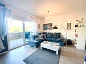 Wohnzimmer - Etagenwohnung mit 73,30 m&sup2; in Bad Rodach zur Miete