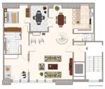 Wohnung im 5. Obgerschoss - 