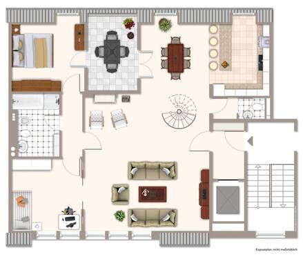 Wohnung im 5. Obgerschoss - 
