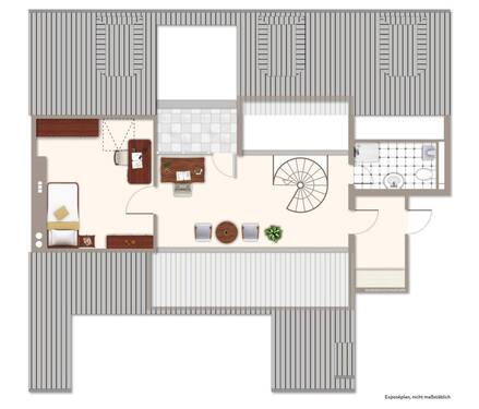 Wohnung 5. Obergeschoss - 