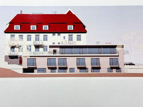 Ansicht West.JPG - Exklusiv in Wolfegg: Neubau-3-Zimmer-Apartment (Off-Plan) mit 15 m² Terrasse, Grünblick und edler Ausstattung – stilvoller Rückzugsort mit Top-Anbindu