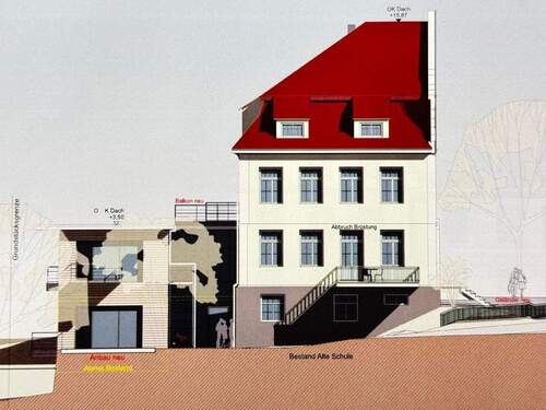 Ansicht Süd.JPG - Terrassenwohnung mit 94,00 m&sup2; in Wolfegg zum Kaufen