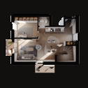 Maisonettenwohnung - 