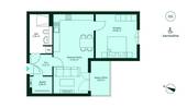 Grundriss der Eigentumswohnung WE082 - 