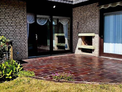 Terrasse mit Kamin - 