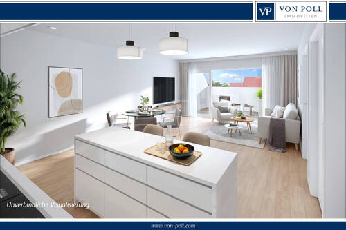 Wohnen und Essen - Moderne, barrierefreie Seniorenwohnung mit Loggia, Tageslichtbad und vielen Extras