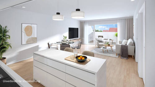 Wohnen und Essen - 3 Zimmer Etagenwohnung zum Kaufen in Bietigheim-Bissingen