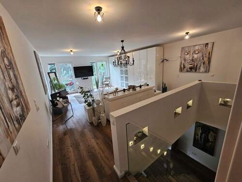 Schlafzimmer blick ins Grüne - 