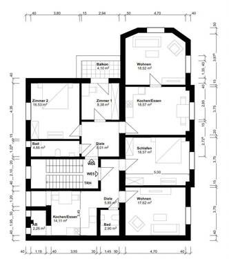 Küche/Esszimmer WE06 (Bild 2) - 