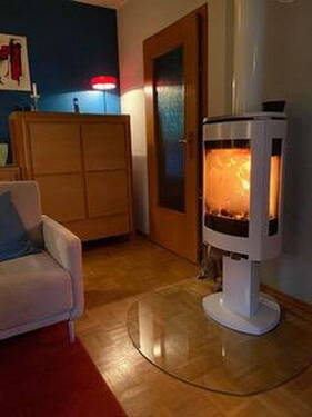 Ofen im Wohnzimmer - 