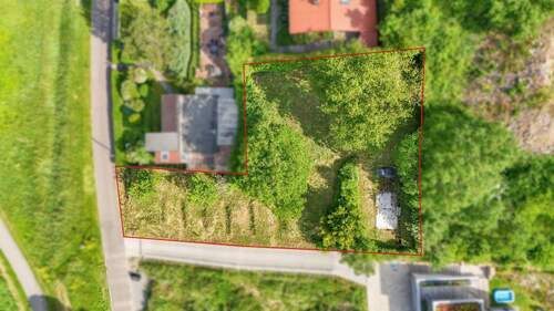 Vogelperspektive - Grundstück zum Kaufen in Gerbrunn