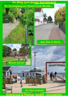 Ihr Weg zum feinen Sandstrand - 