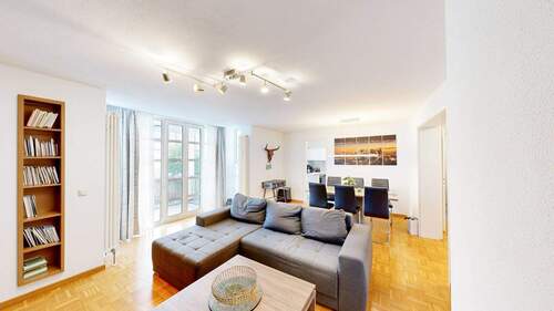 Wohn-/Essbereich - 3 Zimmer Etagenwohnung zur Miete in Ingolstadt