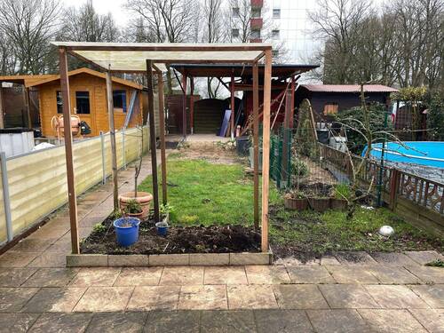 Garten - Reihenmittelhaus mit 105,00 m&sup2; in Hamburg zur Miete