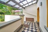 überdachte Terrasse EG - 7 Zimmer Reihenmittelhaus zur Miete in Bonn