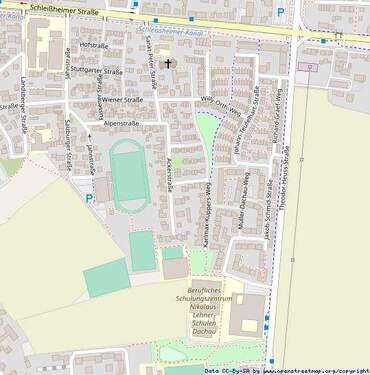 Lageplan - 6 Zimmer Mehrfamilienhaus, Wohnhaus in Dachau