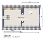 Brei-155-Grundriss Dachboden - 