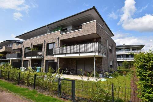 Terrassenansicht - 2 Zimmer Etagenwohnung zum Kaufen in Versmold