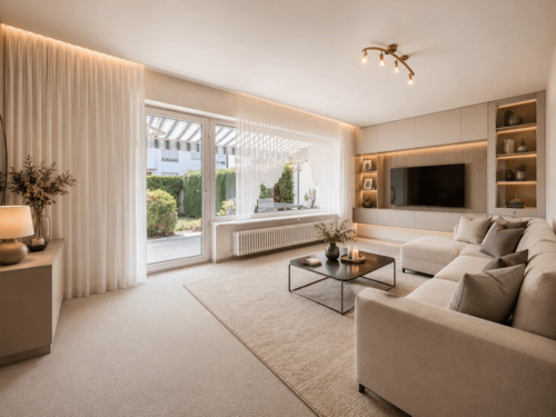 KI-gestützte Visualisierung – nicht aktueller Zustand - 4 Zimmer Reihenendhaus in Obertshausen