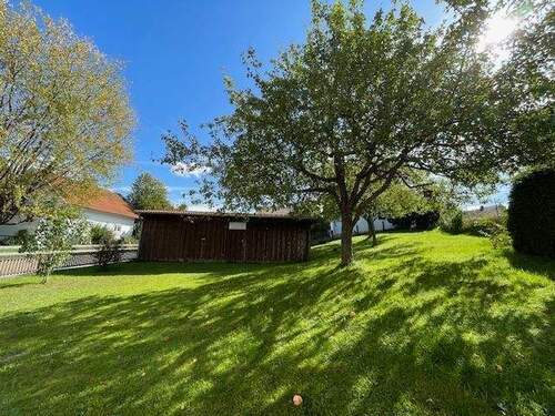 Garten mit Schuppen - Einfamilienhaus mit 169,00 m² in Schönau zum Kaufen