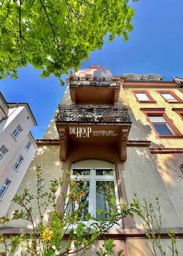 Ostbalkon im 1. OG - der zum Kauf stehenden Wohnung - 4 Zimmer Etagenwohnung zum Kaufen in Freiburg im Breisgau