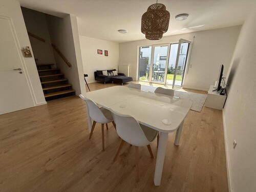 EG Wohnzimmer, Essbereich - Reihenmittelhaus mit 140,50 m&sup2; in Groß-Gerau zum Kaufen