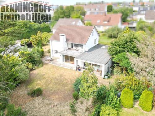 Luftaufnahme Rückansicht - 5 Zimmer Einfamilienhaus zum Kaufen in Fröndenberg/Ruhr