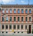Hausfront - Etagenwohnung mit 68,50 m² in Leipzig zum Kaufen