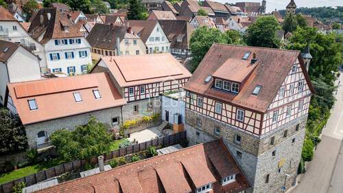 Außenansicht - Mehrfamilienhaus, Wohnhaus mit 122,10 m² in Schwäbisch Hall zum Kaufen
