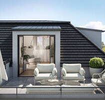 NEUBAU: Exklusive 4 Zimmer-Maisonette-Wohnung mit traumhafter Dachterrasse am Pachmayrplatz - München Bogenhausen