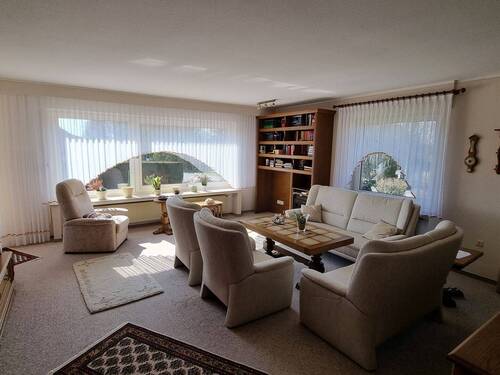 Wohnzimmer - 8 Zimmer Mehrfamilienhaus, Wohnhaus zum Kaufen in Bad Laer