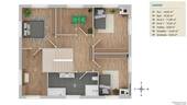 Grundriss Obergeschoss - 