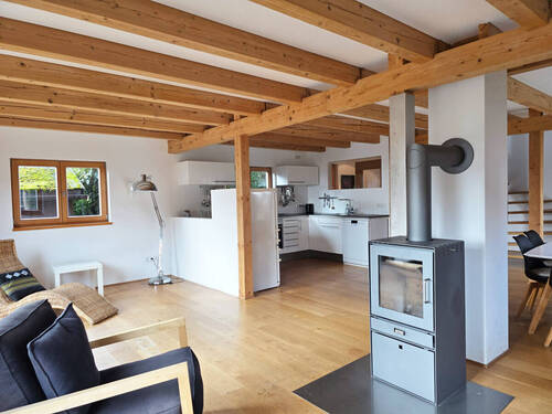 Offener Küchen- und Wohnbereich Gästehaus - 