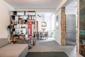 Wohnzimmer - Etagenwohnung mit 116,00 m&sup2; in Berlin zum Kaufen