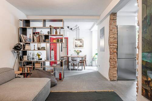 Wohnzimmer - Etagenwohnung mit 116,00 m&sup2; in Berlin zum Kaufen