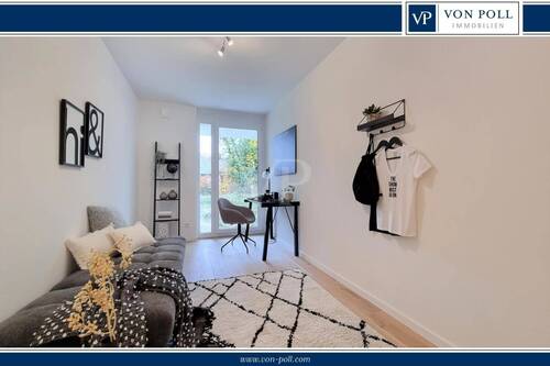 Beispiel Büro - Exklusive Wohnung mit hochwertiger Ausstattung und großem Garten in Aldingen