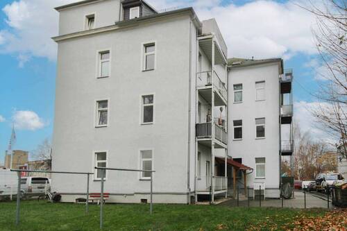 Rückansicht - 3 Zimmer Etagenwohnung zum Kaufen in Chemnitz