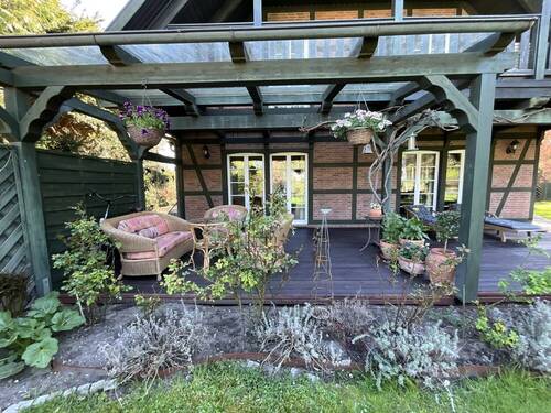 Blick auf Terrasse - 